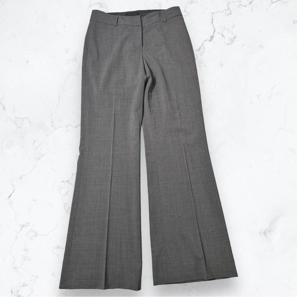 Kenneth Cole Grey Wide Leg Trouser Pant Size 4 - Picture 1 of 9